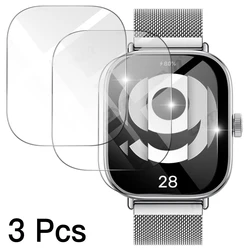 Premium Tempered Glass Screen Protector for Smart Watches - Clear HD Protective Film (3 Pcs)