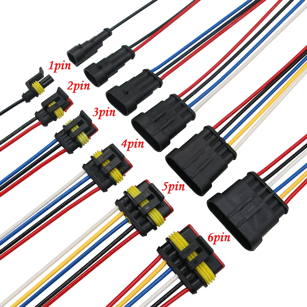 YSY 1pcs 1P 2P 3P 4P 5P 6P Plug Socket Male to Female Wire Connector LED Strips Lamp Driver Connectors Quick Adapter