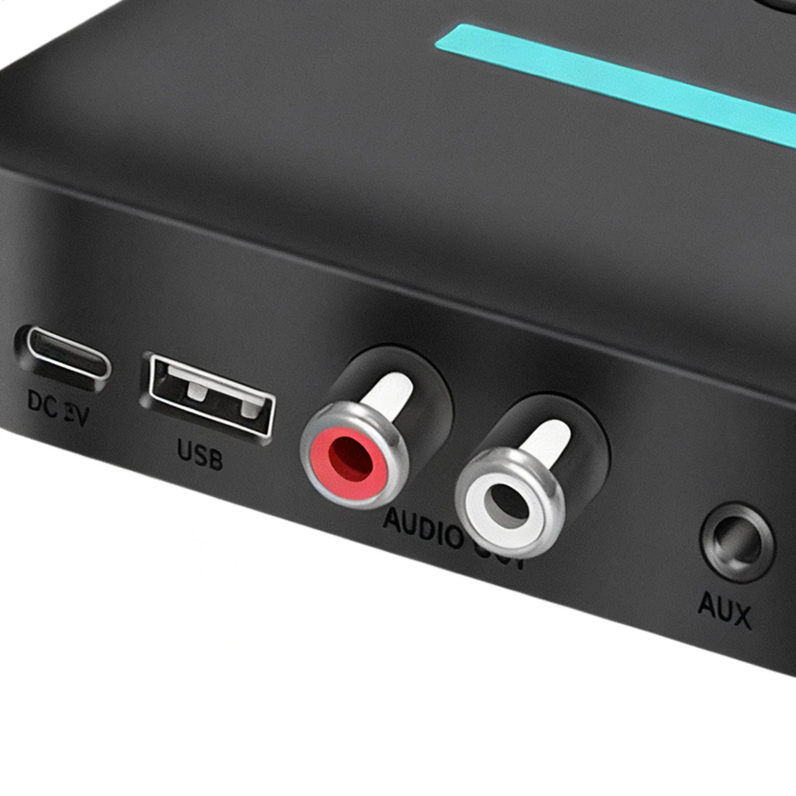 Car Wireless Adapter Noise Reduction Receiver Plug-and-Play Audio Receiver Car For Music Truck Dash SUV Stereo Upgrade Driving