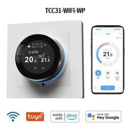Smart WiFi Thermostat & Central Heating Controller for Water Floor Zone Heating Systems (TCC31 - WIFI - WP)