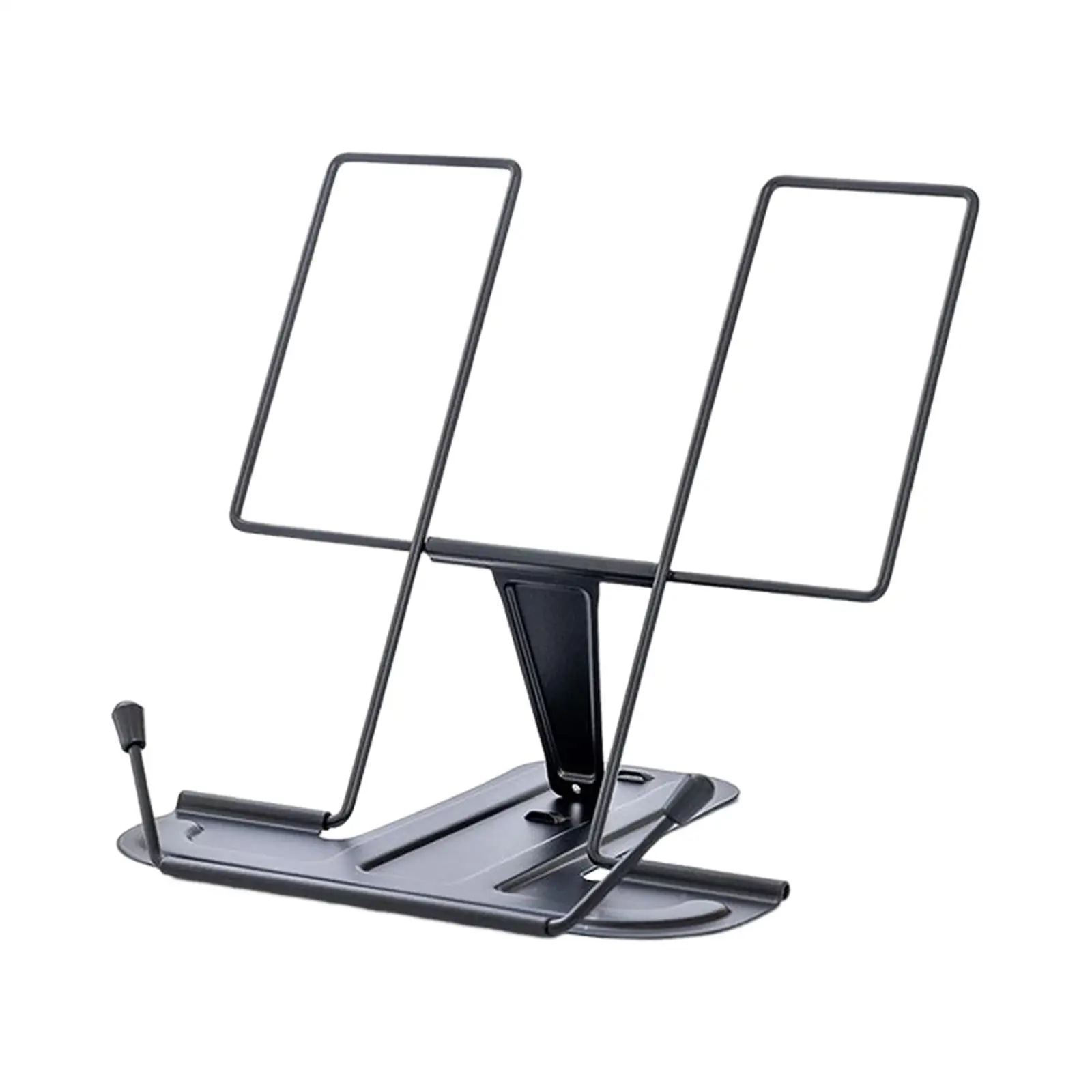 다리미 조리책 거치대 조절식 책꽂이, 조리법용 경량 금속 조리책 스탠드, 주방 독서 조리책 태블릿