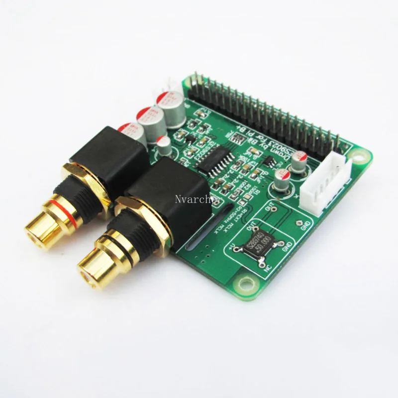 Placa de Expansão I2s Hifi Dac Digital Áudio Placa de Som Decodificar Codificador para Raspberry pi 2b 3b 3b Mais 4b Nvarcher-es9023