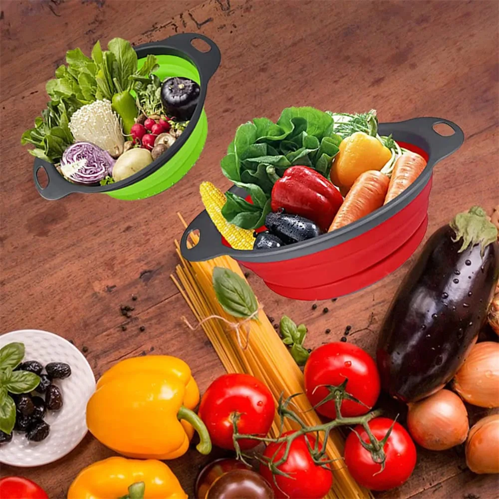 Collapsible Colander for Easy Storage
