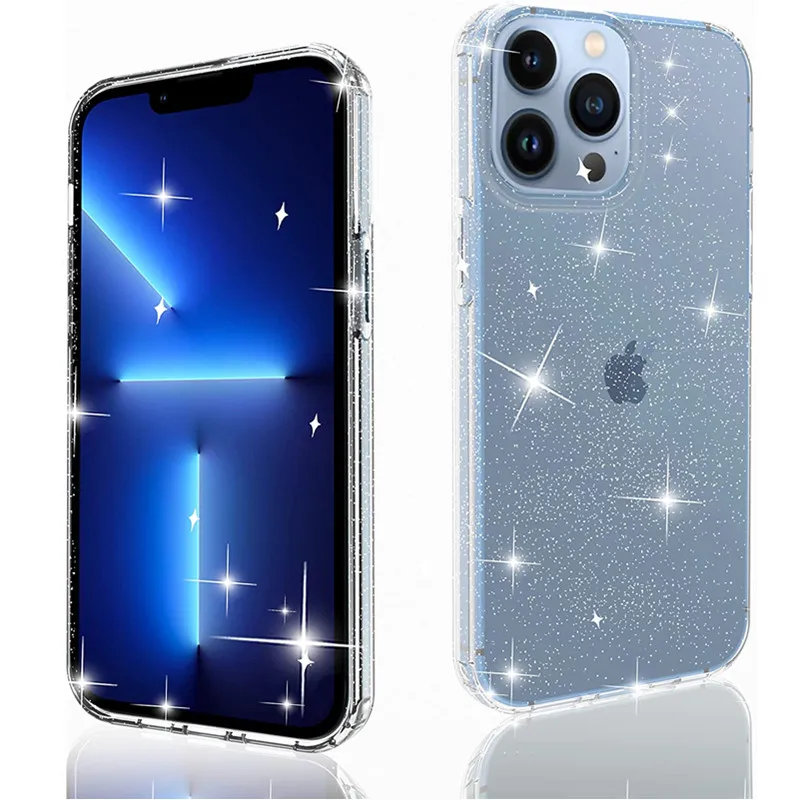 Radiant Glitter Bling Soft Phone Case Cover