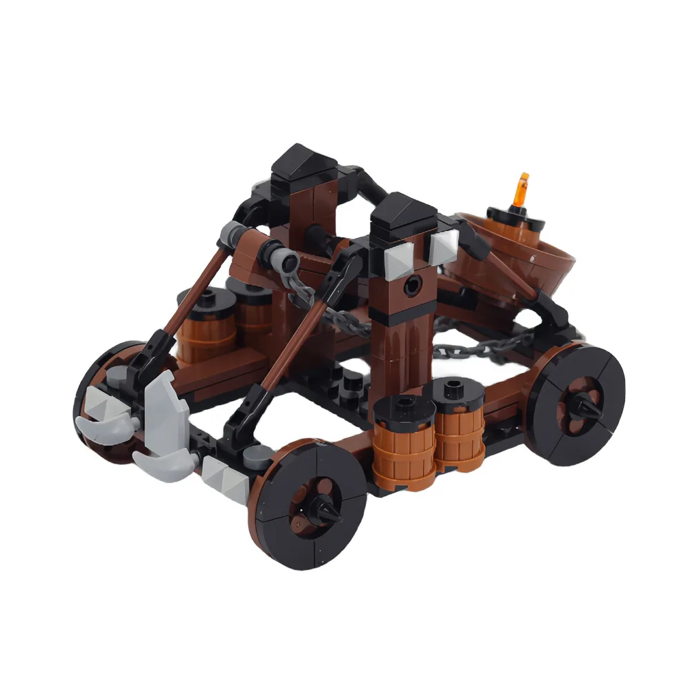 Catapult Lego Medieval Soldiers LEGO Catapult Crusher Set 6032