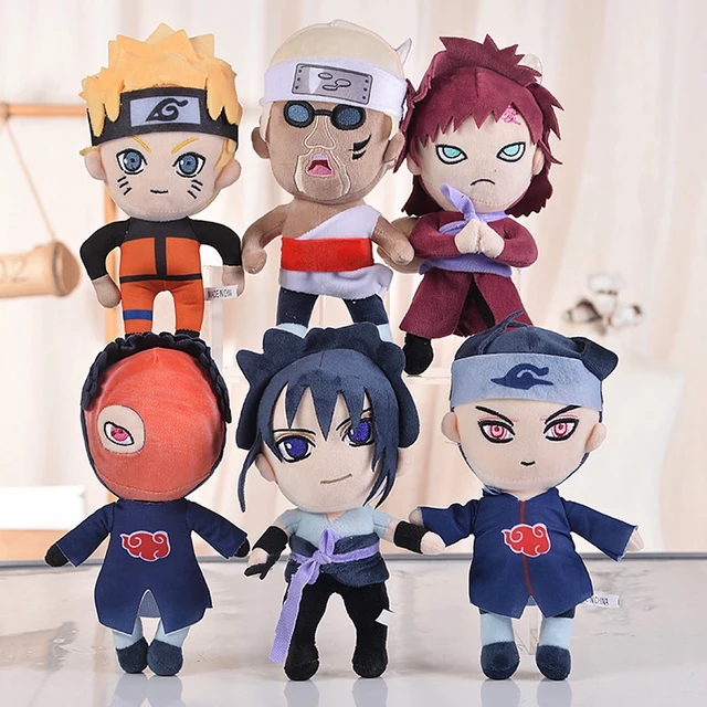 28cm naruto brinquedos de pelúcia naruto uzumaki dos desenhos animados  bonito anime figura modelo brinquedos de pelúcia meninos crianças presentes  de natal - AliExpress