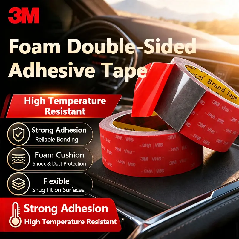 High Strength Automotive Grade Waterproof Foam Tape - 3M Double Sided Adhesive