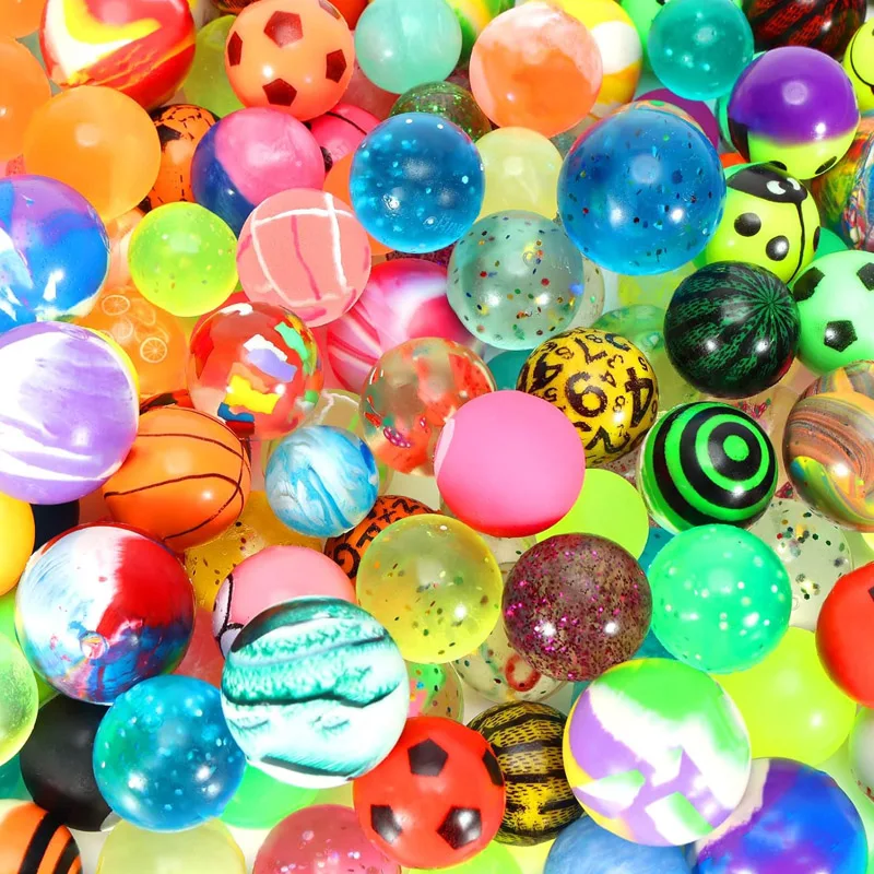 Balle Rebondissante 27MM Rubber Bouncing Balls For Kids Vending Machine Toys Birthday Gifts Party Favors Classroom Prizes 4