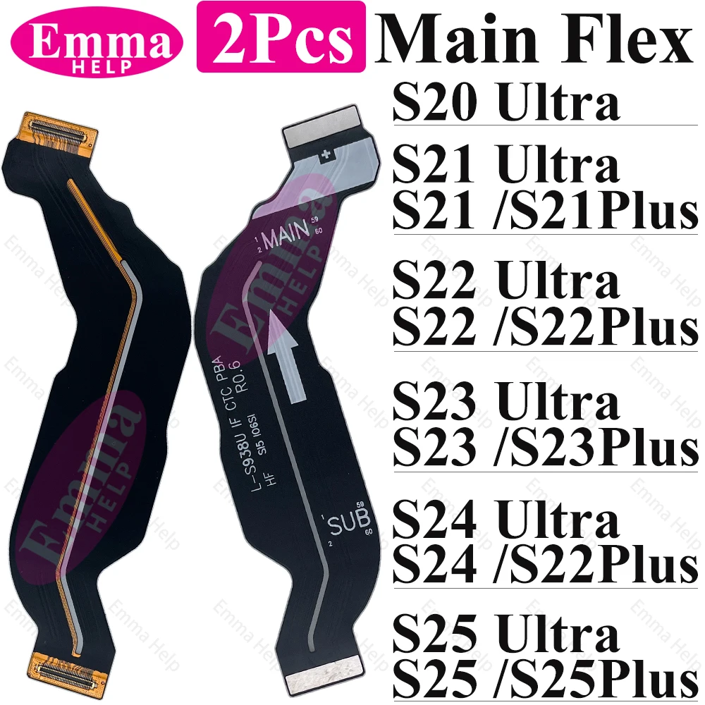 Premium Main Board Flex Replacement - 2-Pack for Samsung Galaxy Series