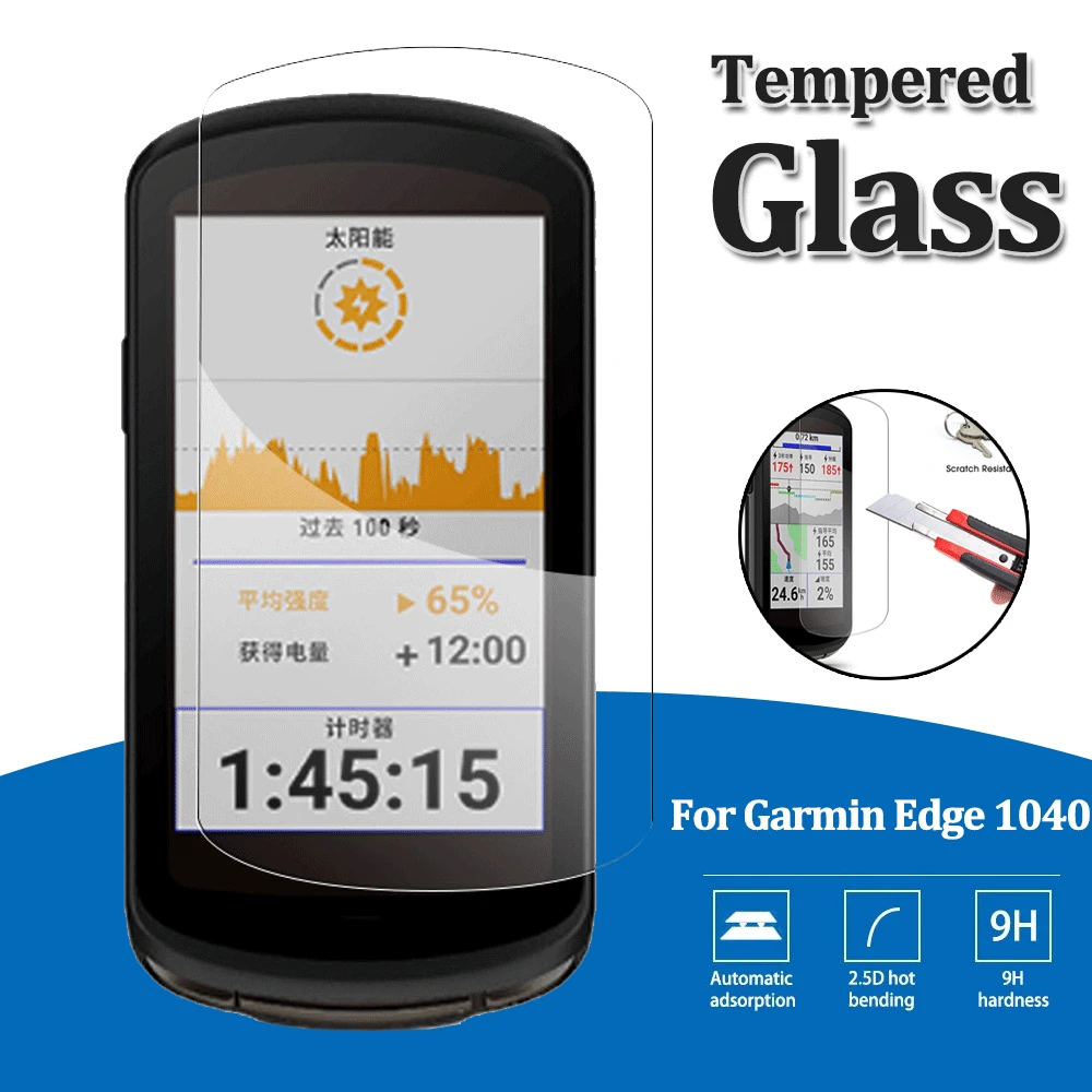 Per Garmin Edge 1040 Protezione Dello Schermo Gps Ciclismo Cronometro Protezione Dello Schermo Accessori 2.5D Vetro Temperato Per Garmin Edge1040
