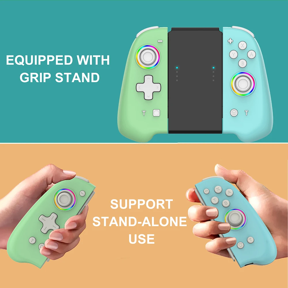 Joypad Controller Compatible- Nintendo Switch (L/R) Gamepad for Switch /  OLED Joysticks Animal Con With Crossing Custom Wake Up - AliExpress