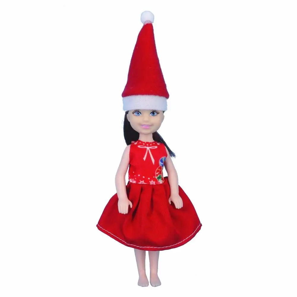 11.8inch 11.8inch Doll Clothes 30cm Christmas Elfs Series Doll Christmas Dress Cute Beautiful Christmas Doll Clothes