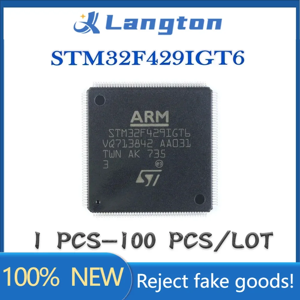 

STM32F429IGT6 STM32F429IGT STM32F429IG STM32F429I STM32F429 STM32F STM32 STM New Original IC MCU Chip LQFP-176