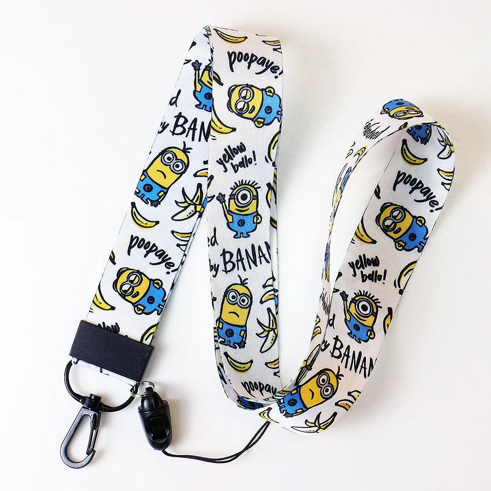 Minions Lanyards Minions Lanyards Neck Strap Credit Card Case Badge Holder