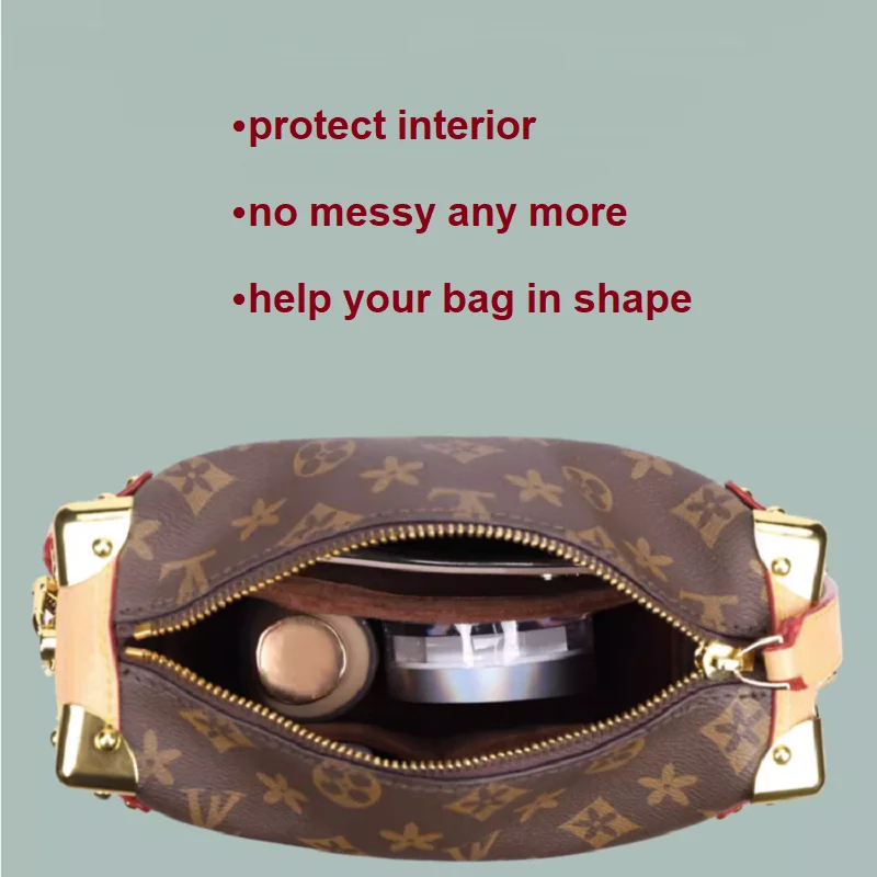 【Soft andLight】Bag Organizer Insert For L V Bumbag Organiser Divider Shaper  Protector Compartment Inner Lining