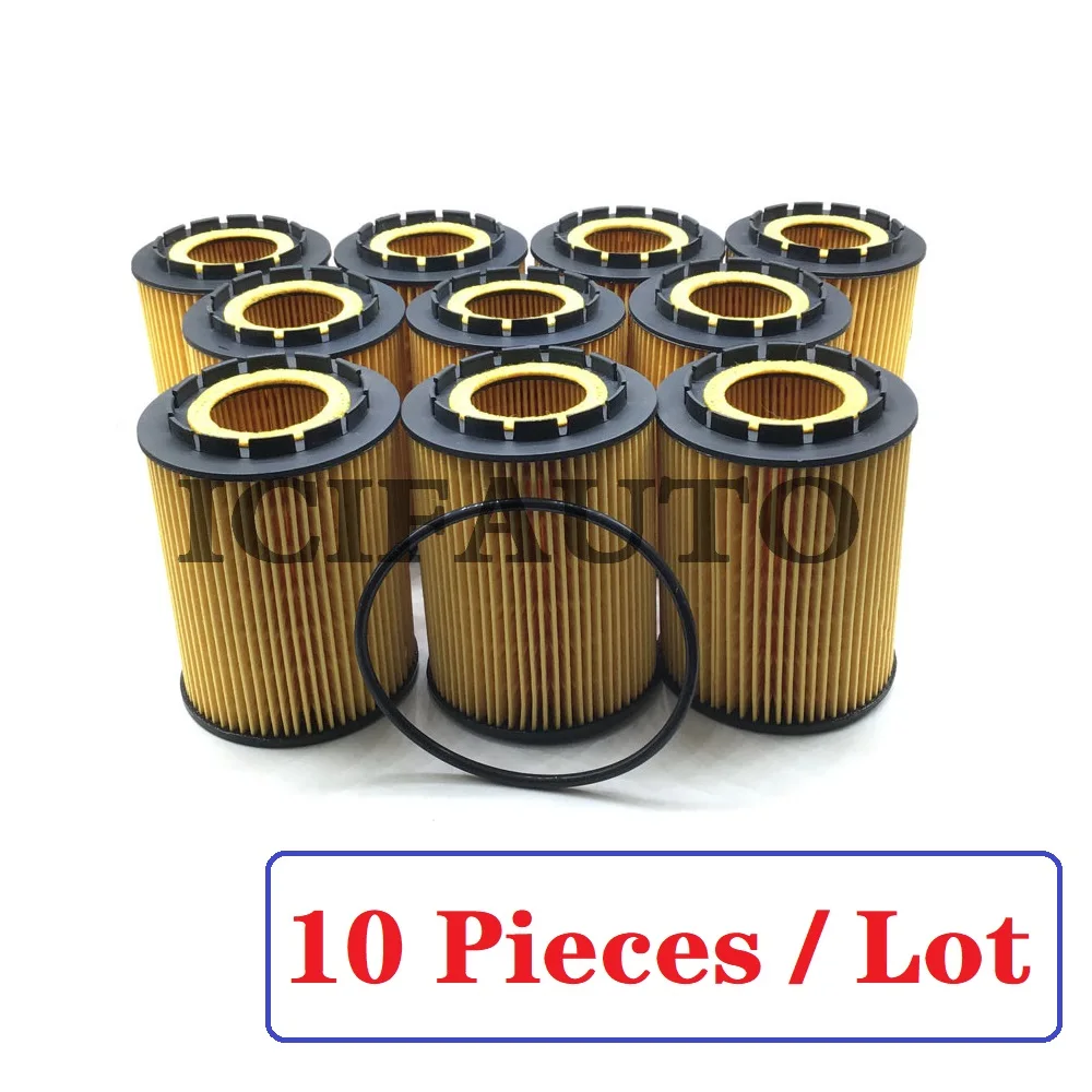 10 x for Volkswagen VW Touareg Audi Q7 Porsche Cayenne Oil Filter HU932/6N , 021115562A , 021115561B 95510756100
