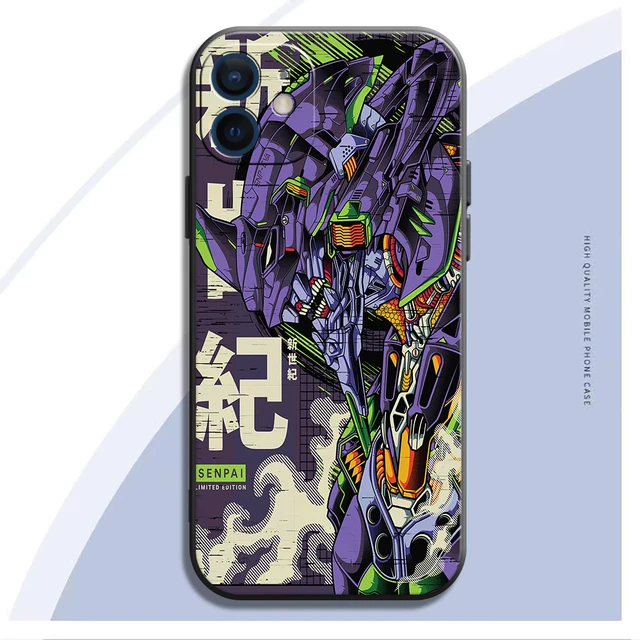 Neon Genesis Evangelion EVA Phone Case For iPhone 11 12 13 Pro MAX 6 6S 7 8 Plus XS 12 13 Mini X XR SE 2020 5 Japan Anime Cover ST-10044