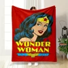 New Arrival! Classic Wonder Woman Blanket Sofa Bed Four Seasons Soft Fluffy Quilt Blanket Flannel Throw Outdoor Leisure Nap Gift 4