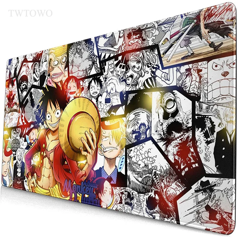 Japanese Anime One Piece Mouse Pad Gaming XL Home Large Computer