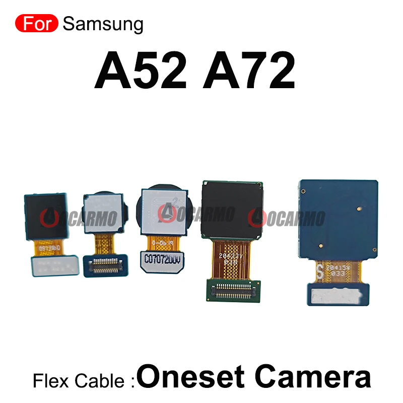 For Samsung Galaxy A52 A72 Front Camera Telephoto Macro Rear Wide