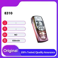 Original Unlocked 8310 Single Sim GSM 900/1800 2G  Mobile Phone Russian Arabic  Keyboard Made in Finland