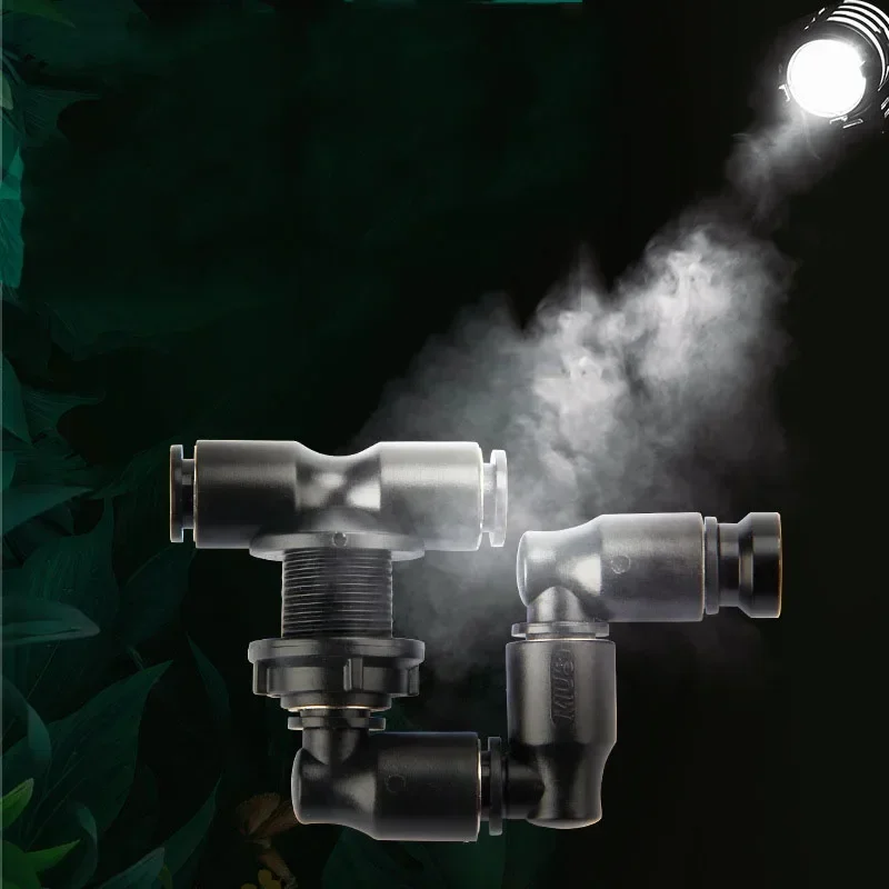 MIUS D Series Reptile Fogger Humidifier Rainforest Spraying System Kits Silent Pump Fog Machine Greenhouse Garden Spray 파충류 테라리움 reptile fogger humidifier system