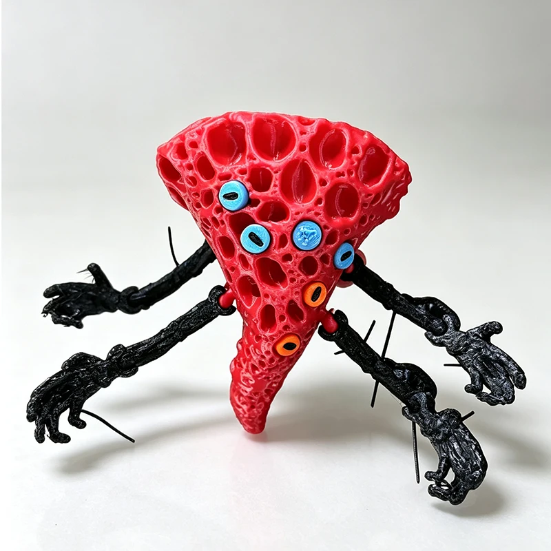 Deep Sea Monster Articulated Fidget Toy – Collectible Stress Relief Desk Creature