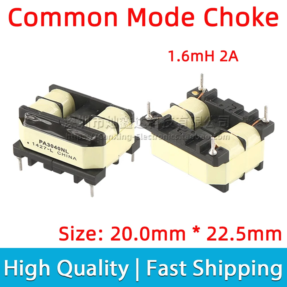 2 Pz Pa3040Nl Ee20 Tipo Tht Differenziale Integrato Modalità Comune Induttanza Induttanza 1.6Mh 2A Switching Filtro Segnale Di Alimentazione