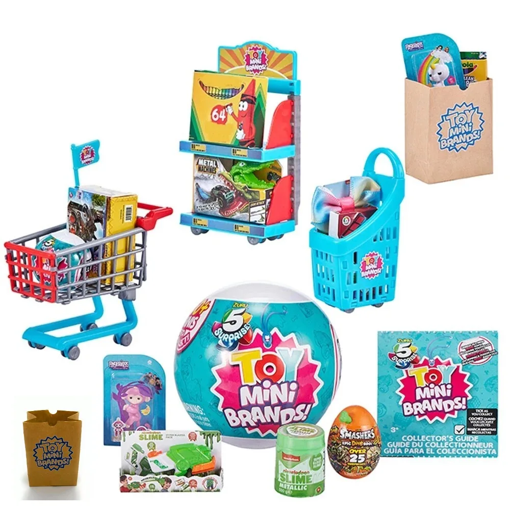 Set De Figurines Mini Brands Global Minimarket ZURU - 5 Surprises, Neuf (EAN 5713396500966)