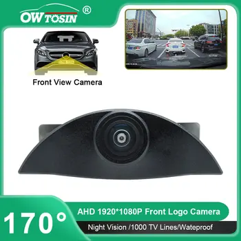 Per Volvo XC60 XC70 XC90 S40 S60 S80 S90 C30 C70 V40 V50 V60 70 90 anteriore Logo View Camera AHD 1080P Fisheye veicolo telecamera per auto