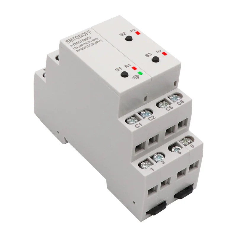 Interruttore intelligente a tre canali Tuya Smart WiFi con timer, controllo remoto tramite smartphone in qualsiasi momento e da qualsiasi luogo - immagine 4