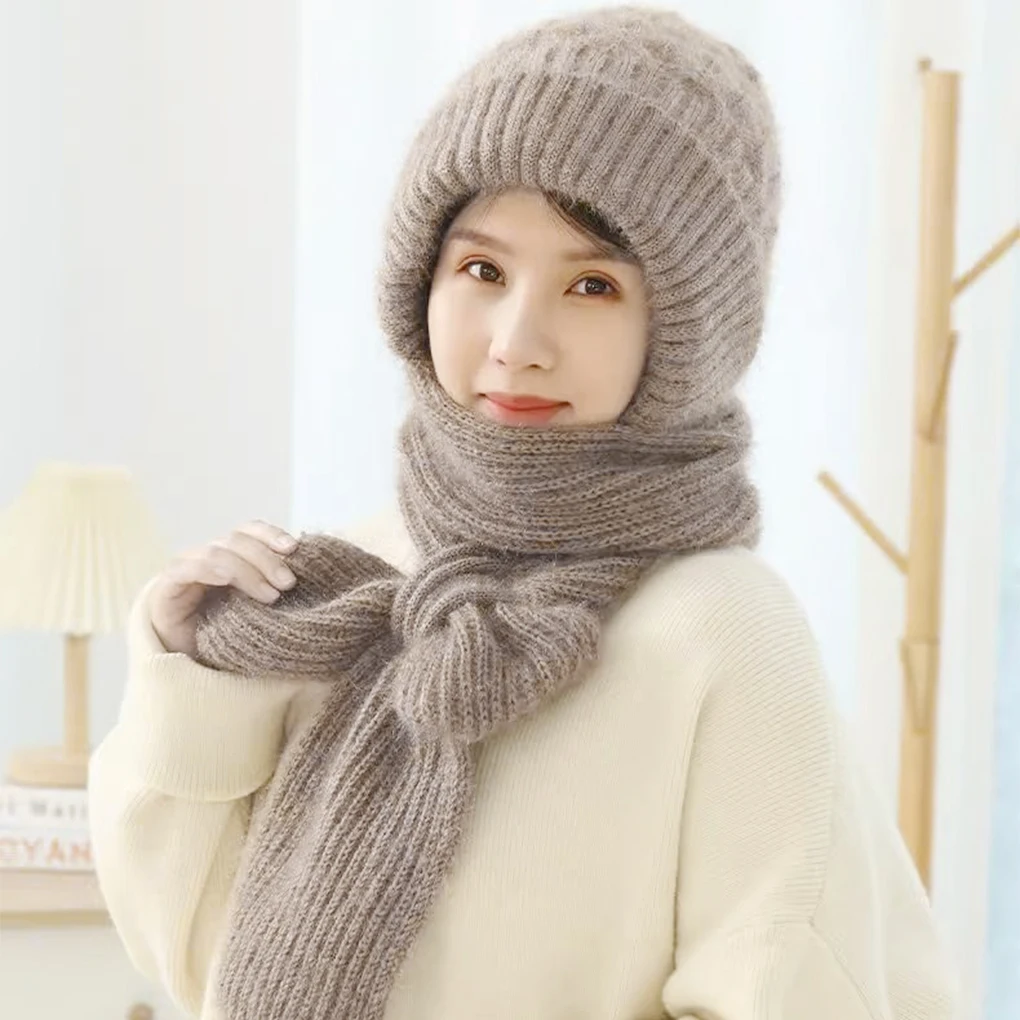 Polyester Hooded Scarves For Winter Versatile And Stylish Accessories For Every Outfit Winter Hats