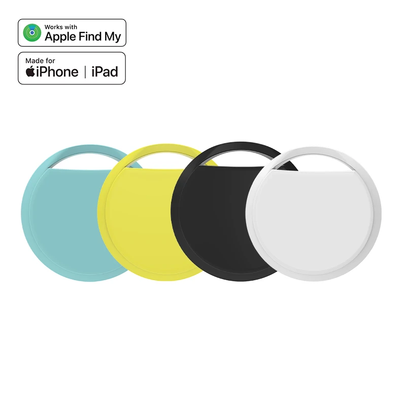 Smart Tag Bluetooth Trackers for Preventing Loss of Valuables (4-Pack)