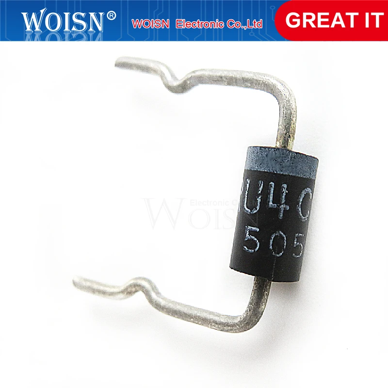 5 шт./лот RU4C RU4A RU4B новая форма ножного диода быстрого восстановления | Электронные