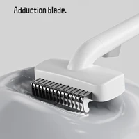 Click Hair Removal & Knot Remover Comb for Cats/Dogs, Stainless Steel Blades, Safe Detangling Tool with Ergonomic Handle 2