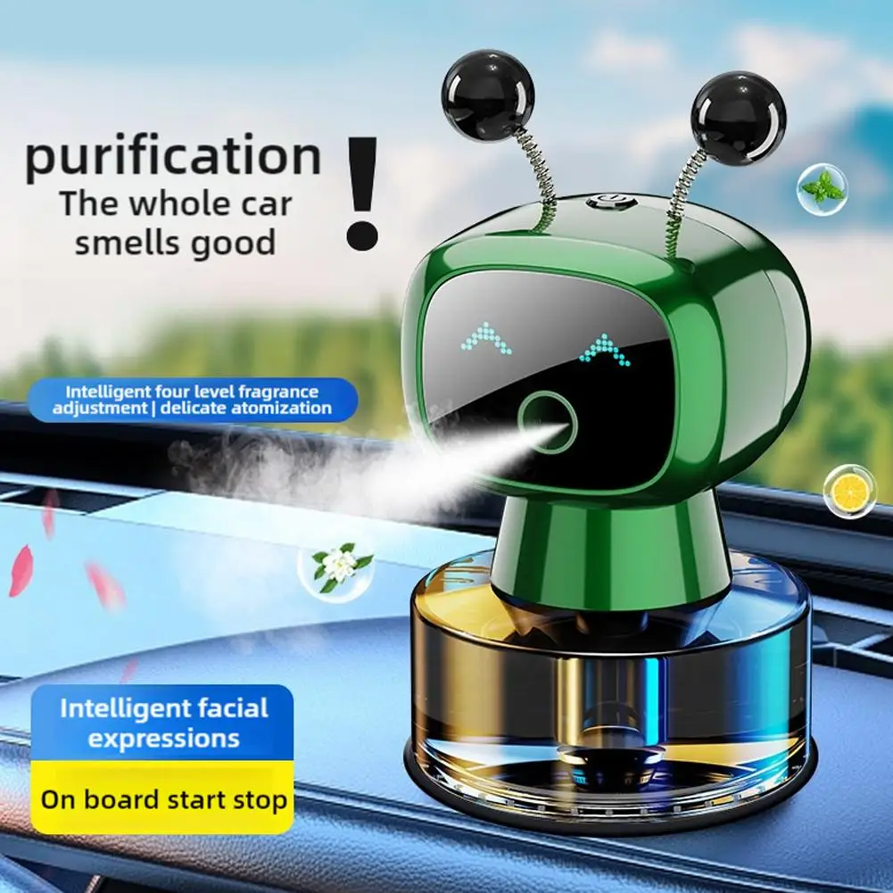 Rechargeable Car Air Freshener Automatic Aromatherapy Diffuser