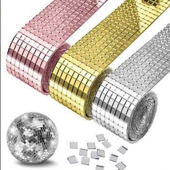 Self-Adhesive Mini Mirror Tiles 1