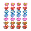 10Pcs/Lot Cute Colorful Heart-Shaped Erasers Creative Student Gifts Kawaii Cartoon Love Pencil Rubber Kids School Stationery 6