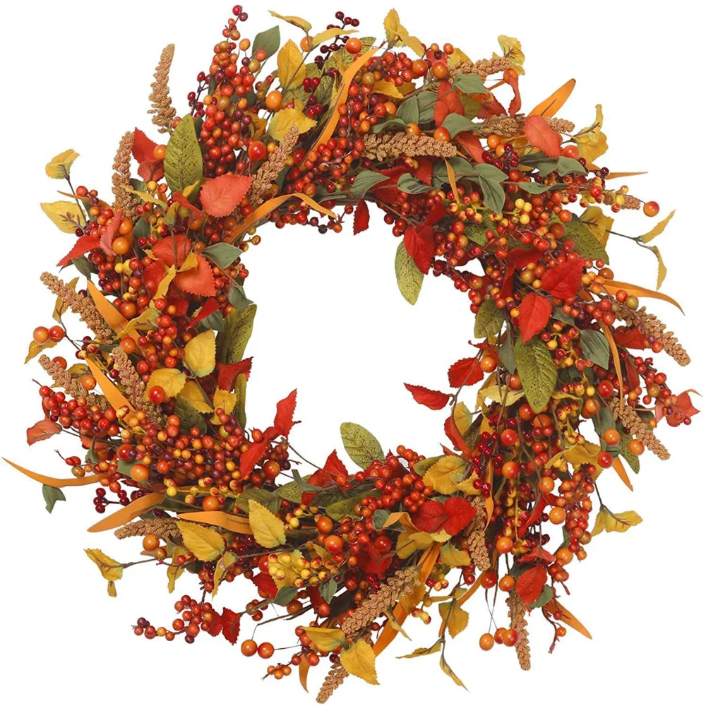 Farmhouse Fall Wreath 1