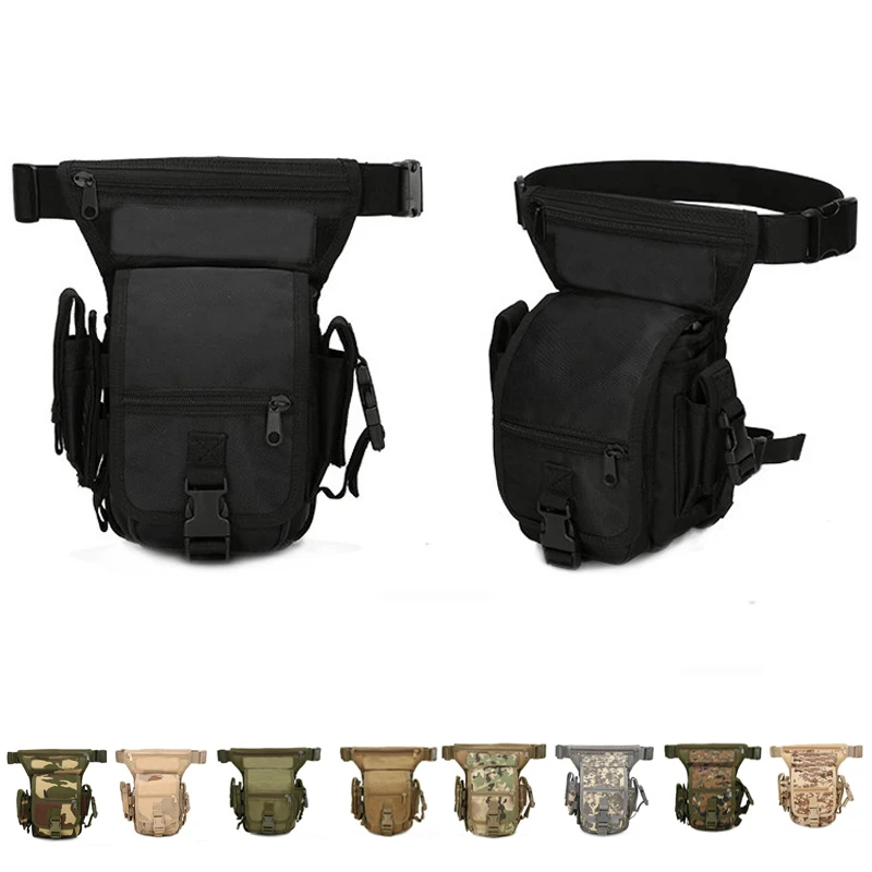 

Outdoor Military Gear Tactical Waist Pack Pouch Men Hunting Airsoft Sport Bag Oxford Drop Leg Bag Multipurpose Utility Bag