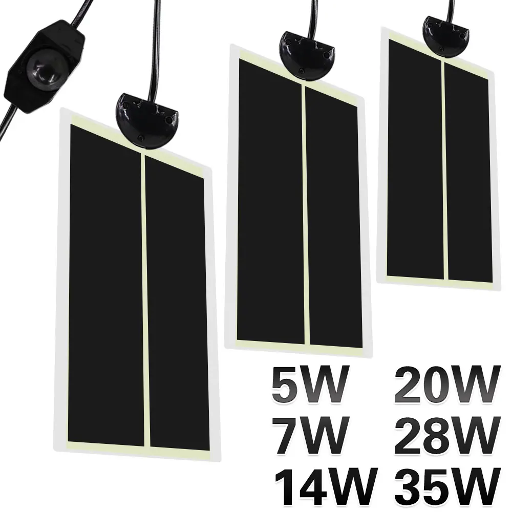 5-35W Plants Warm Heating Pad Terrarium Reptiles Box Ant Farm Heater Mat with Temperature Controller for Indoor Garden Incubator