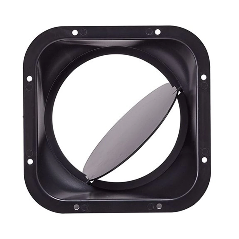 100/150mm ABS Duct Fan Connector Wall Range Hood Flange Adapter Duct Fan Connector Air Ventilation Hose Connector Vent Hardware