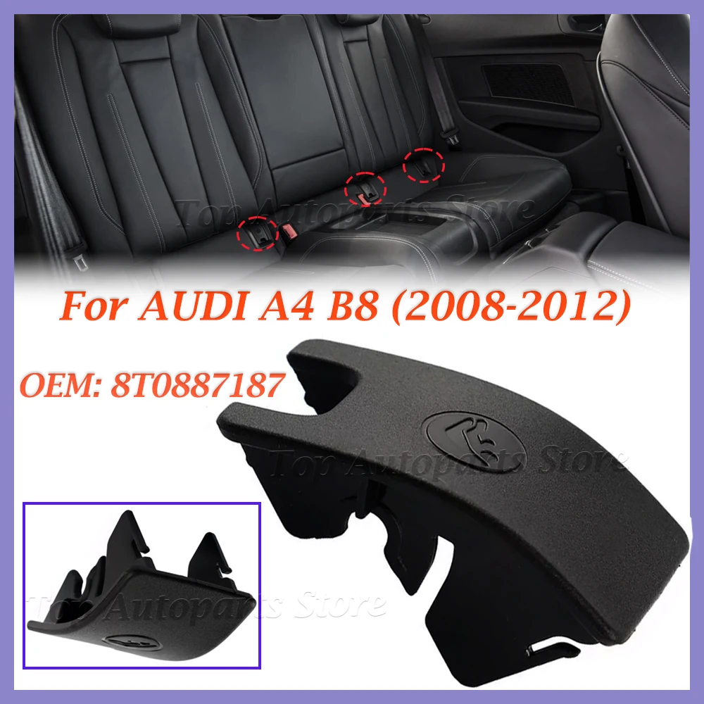 Rear Child Seat Anchor Isofix Slot Trim Cover Button For AUDI A4