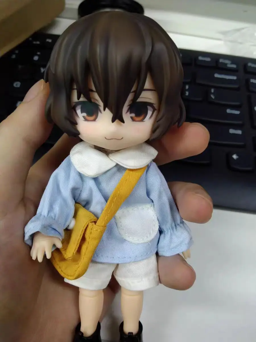 Dazai Osamu Ob11 Handmade Water Paste Face Alternate Expression DIY Doll Cosplay Accessory