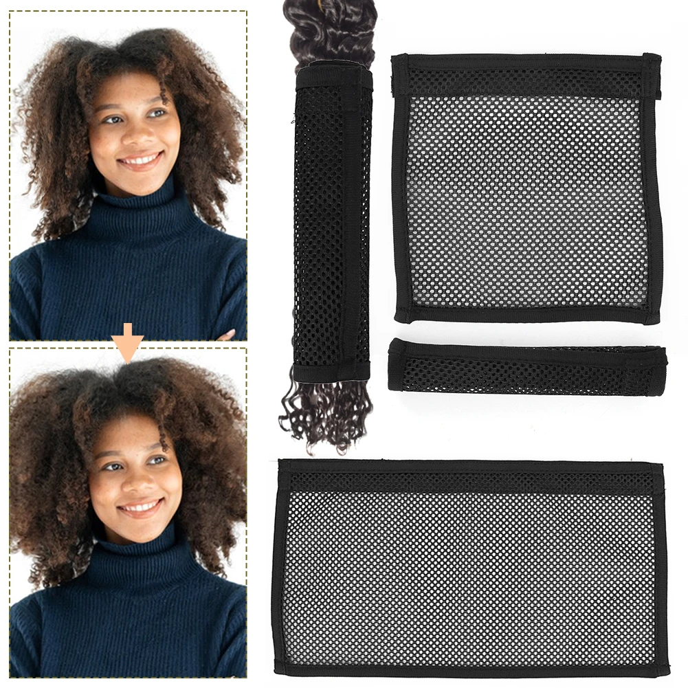 Length N Lock Hair Stretcher Prevent Shrinkage Length and Lock Hair Stretcher Net Curly Lengthening Net for Curly