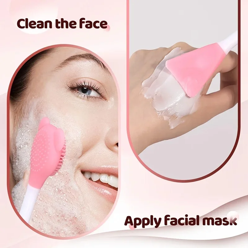 Portable Jade & Rose Quartz Facial Roller and Scraping Board Set - Revitalizing Skin Care & Beauty Tools for Face, Neck, and Body Massage