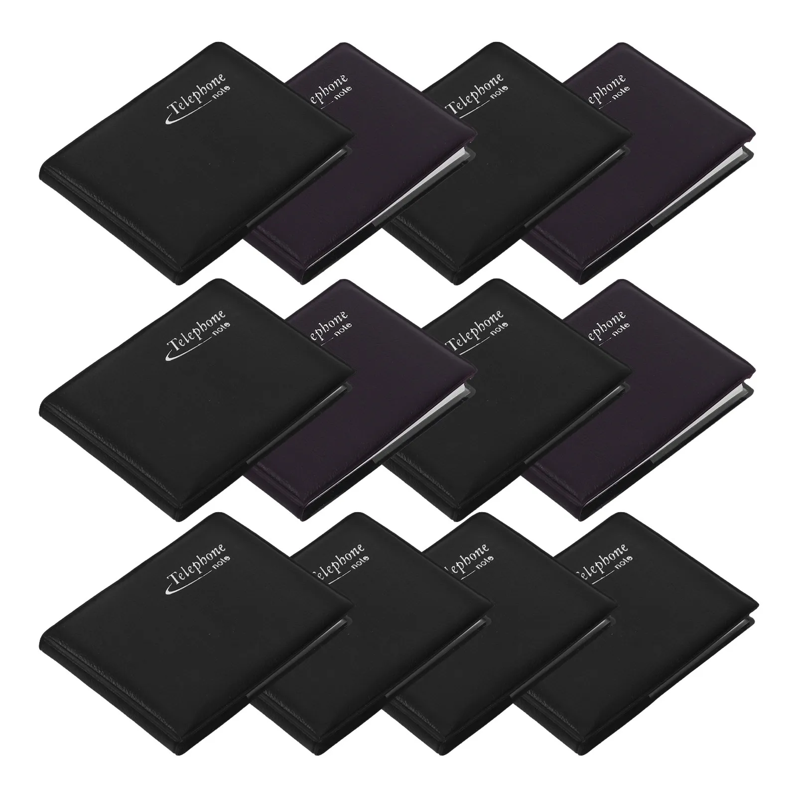 12Pcs 전화번호부 소형 주소 정리함 휴대용 책 미니 전화번호 노트북 가정 전화번호부