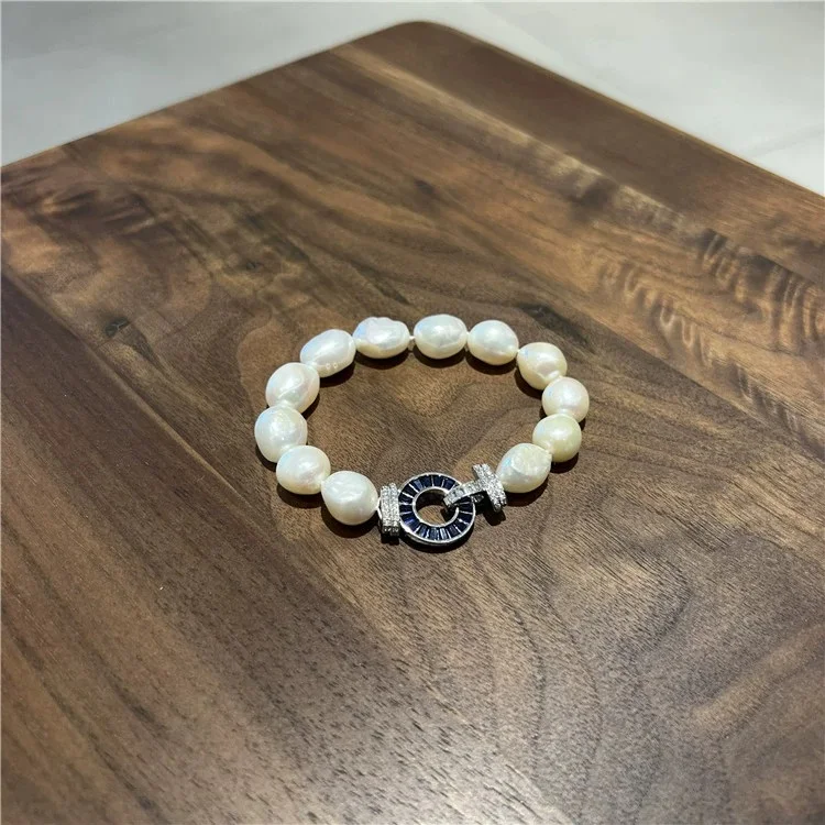 Natural Baroque Shaped Pearl Bracelet
