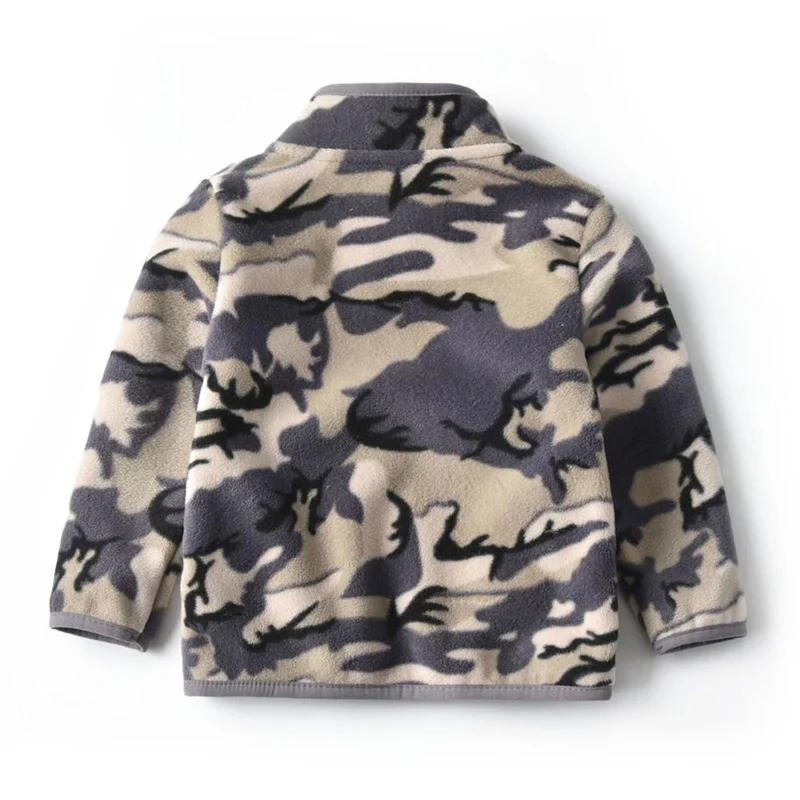 New Spring Autumn Children Kids Jackets Outwear Baby Boys Polar Fleece Soft Warm Jacket