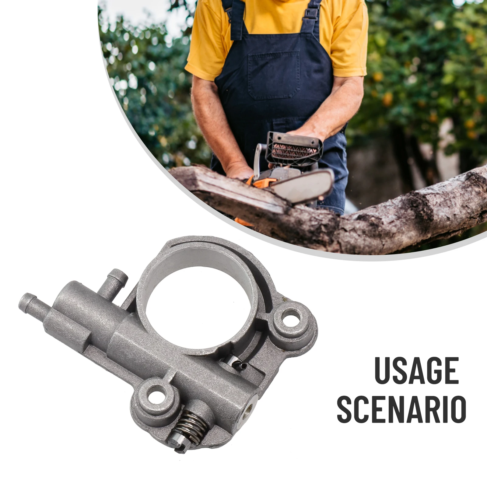 1 Pz Pompa Olio Per Motosega Echo Cs-550P Cs-600P Cs-590 Cs-620P Cs-620Pw Cs-600 Sostituire C022000052 C022000050 Parti Di Attrezzi Da Giardino